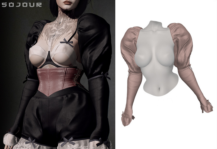 SOJOUR - Nadja long sleeves - nude