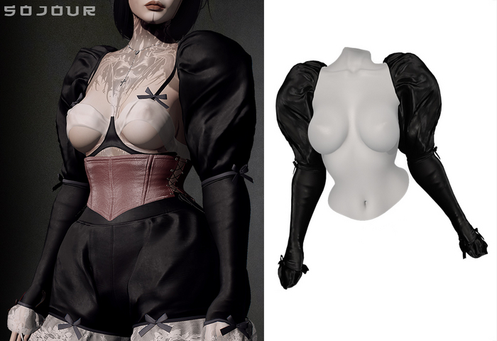 SOJOUR - Nadja long sleeves - leather