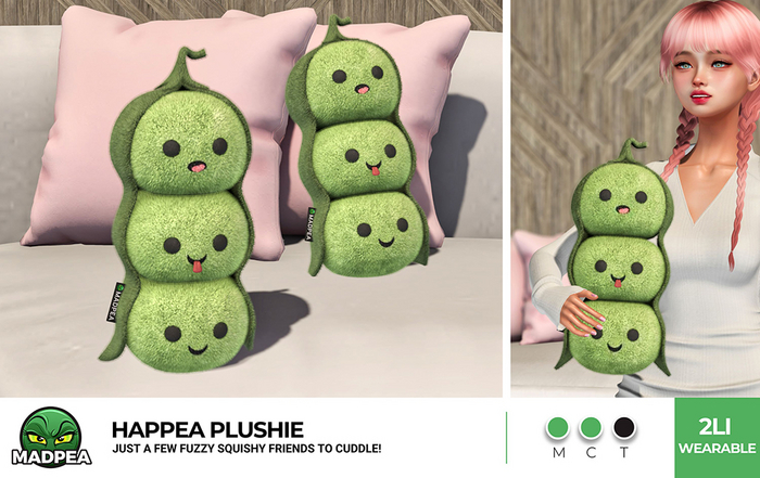 MadPea HapPea Plushie