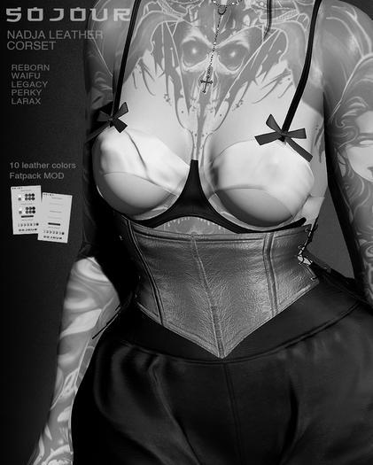 SOJOUR - Nadja corset v. leather - demo
