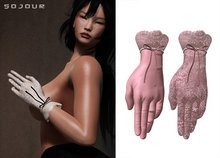 SOJOUR - Vault gloves - salmon