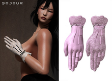 SOJOUR - Vault gloves - pink