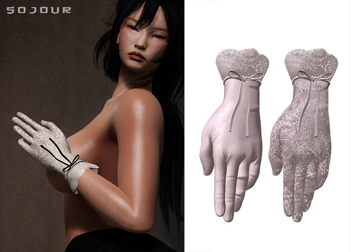 SOJOUR - Vault gloves - nude