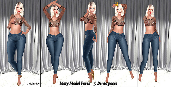 Mary Model Poses