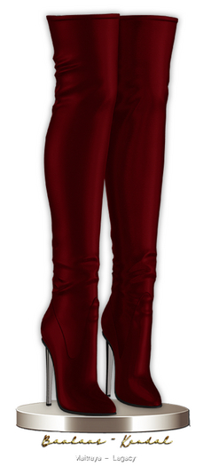 Bauhaus - Kendall Boots  /  Red