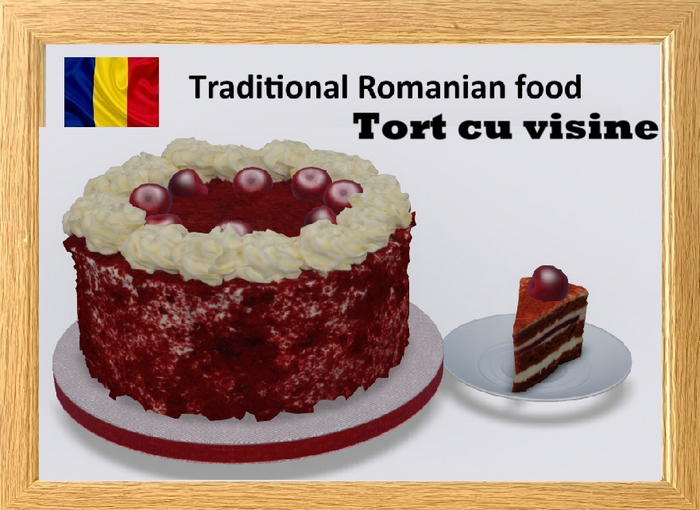 @MA@ Tort cu visine - traditional Romanian food