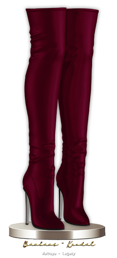 Bauhaus - Kendall Boots  /  Lipstick