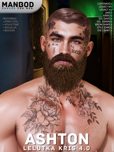 [ManBod] Ashton x LeLUTKA Kris 4.0