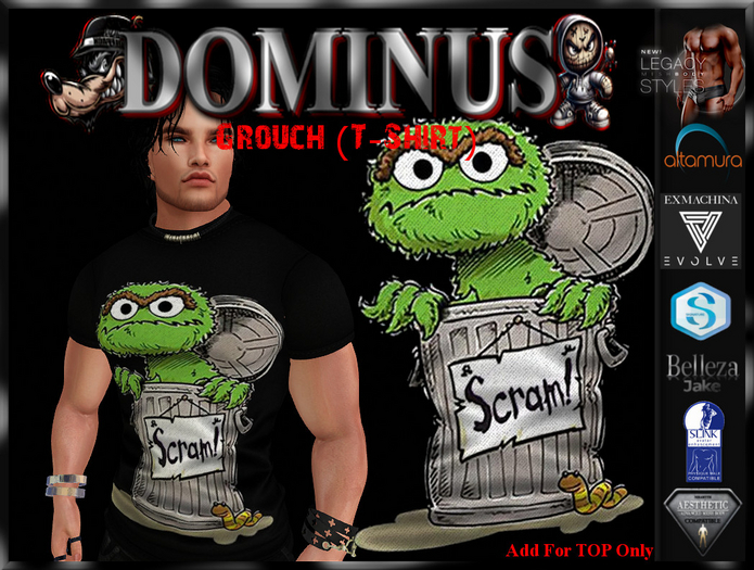 ~DOMINUS~Grouch (T-Shirt)   (ADD)