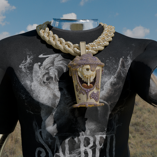 Packer Gold Lean cup pendant