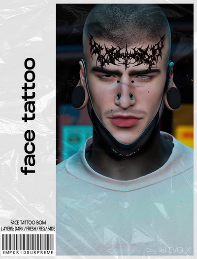 [ES] Face Tattoo Tails .pack 
