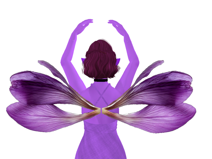 Violet Petal Wings