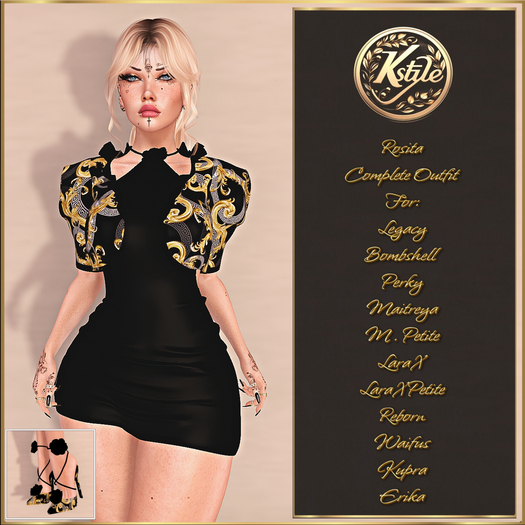 [K-Style] ROSITA COMPLETE OUTFIT #1