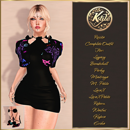 [K-Style] ROSITA COMPLETE OUTFIT #4