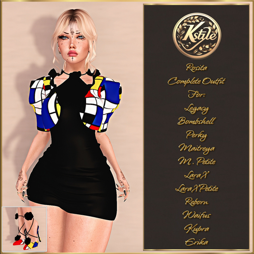 [K-Style] ROSITA COMPLETE OUTFIT #5