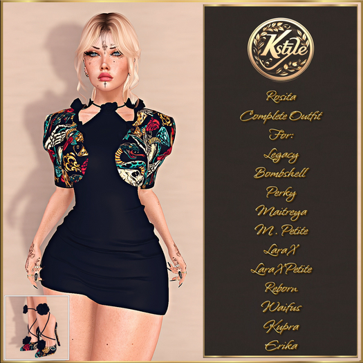 [K-Style] ROSITA COMPLETE OUTFIT #6