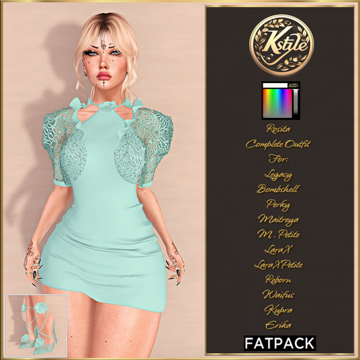 [K-Style] ROSITA COMPLETE OUTFIT - FATPACK #1
