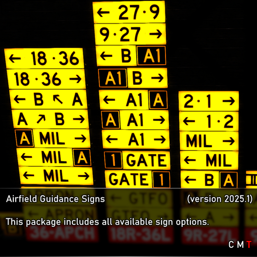 [VA] Airfield Guidance Signs
