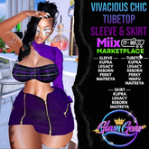 [MONTCLAIR] ~ VIVACIOUS CHIC SKIRT FATPACK