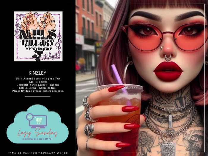 Lazy Sunday - Nails Passion - Kinzley