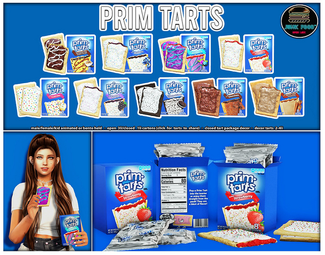 Junk Food - Prim Tarts (Fatpack)
