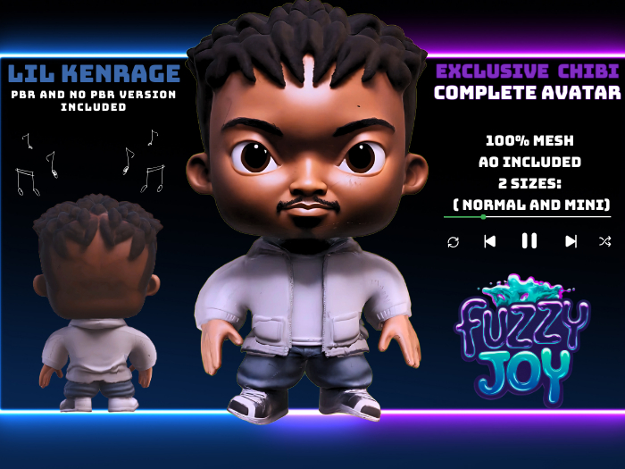 Fuzzyjoy - Lil Kenrage Complete Avatar