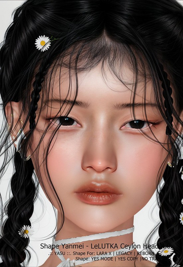 Shape Yanmei - LeLUTKA   Ceylon Head