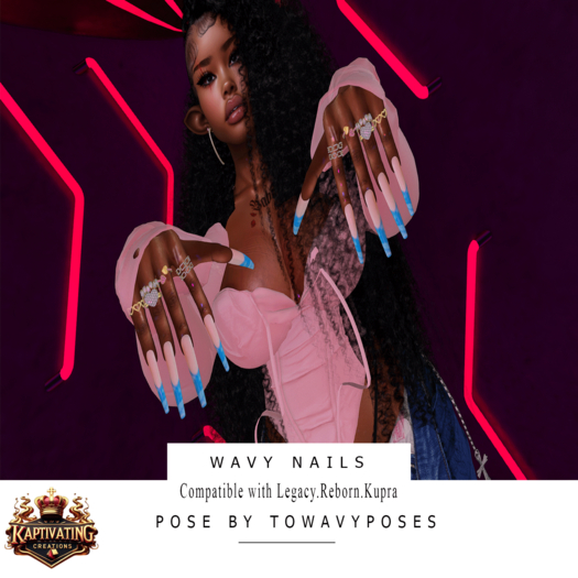 *KC* Wavy Nails Fatpack *ADD TO UNPACK*