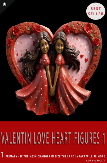 VALENTIN LOVE HEART FIGURES 1*
