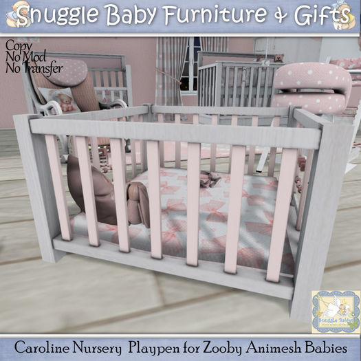 Caroline Nursery  Playpen for Zooby Animesh Babies