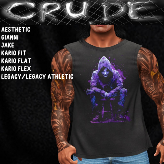 Dark Clown 01 Men's T-Shirt (MT3) <Wear Me>