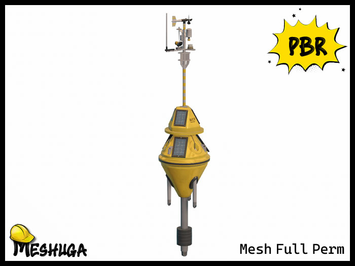 Meshuga PBR Ocean Meteorological Buoy FULL PERM MESH