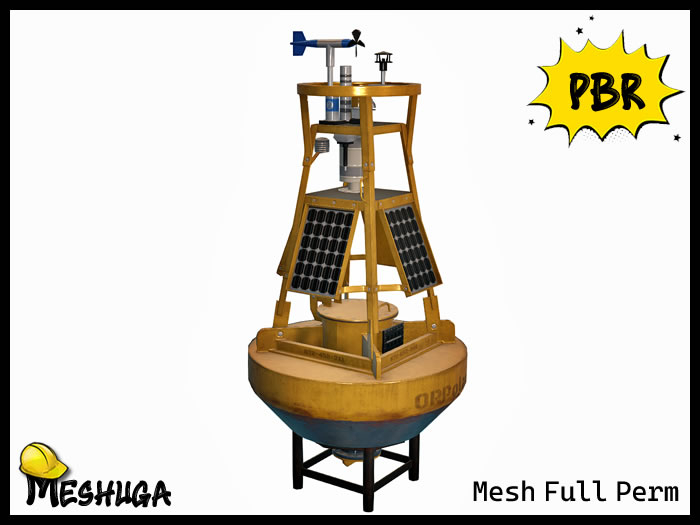 Meshuga PBR Ocean Weather Buoy FULL PERM MESH
