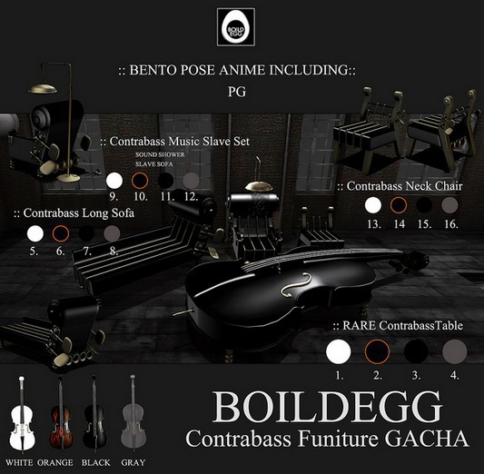 BOILDEGG:3:BL:ContrabassTable PG RARE
