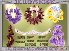 .:LD:. Christmas C Wreath Set01:. 
