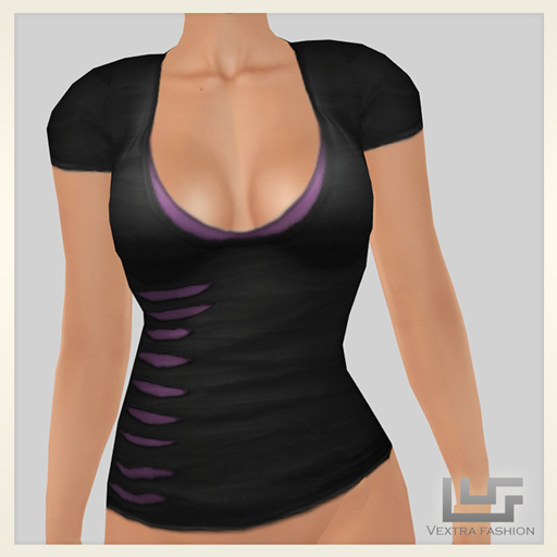 *VEXTRA FASHION* - Pink - "TORN" Designer Tee