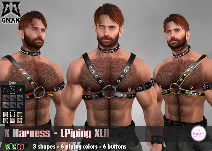 [GMan] H - X Harness LPiping XLR  (TMP)