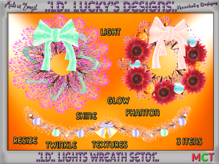 .:LD:. Lights Wreath Set01:.