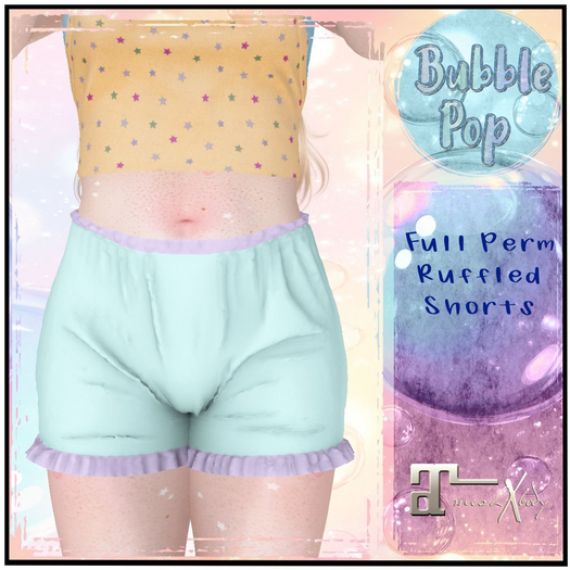 [BP] Full Perm LaraX Ruffled Shorts (Add to Unpack)