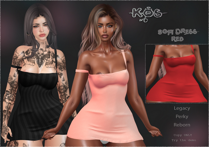 .KOS. Sofi Dress - Red