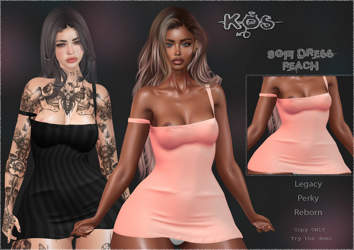 .KOS. Sofi Dress - Peach