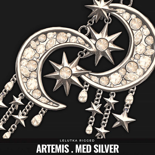 [BL] The Artemis earrings // med silver