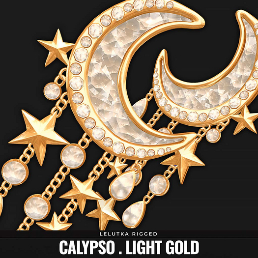 [BL] The Calypso earrings // light gold