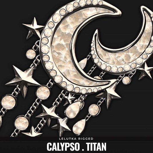 [BL] The Calypso earrings // titan