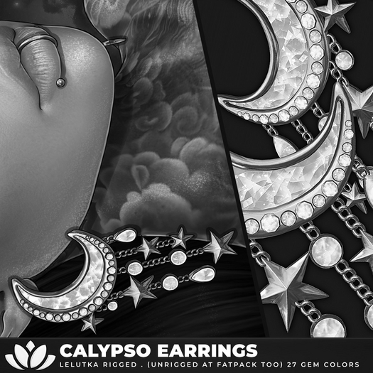 [BL] The Calypso earrings // FATPACK DEMO
