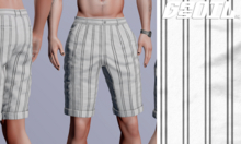 [GL - inc.] - Toby Shorts White Lines