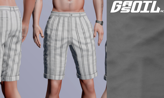 [GL - inc.] - Toby Shorts Gray
