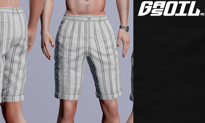 [GL - inc.] - Toby Shorts Black