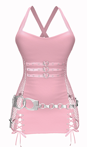 *CK* Locked love dress ROSE