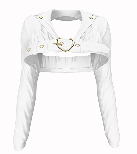 *CK* Locked jacket WHITE